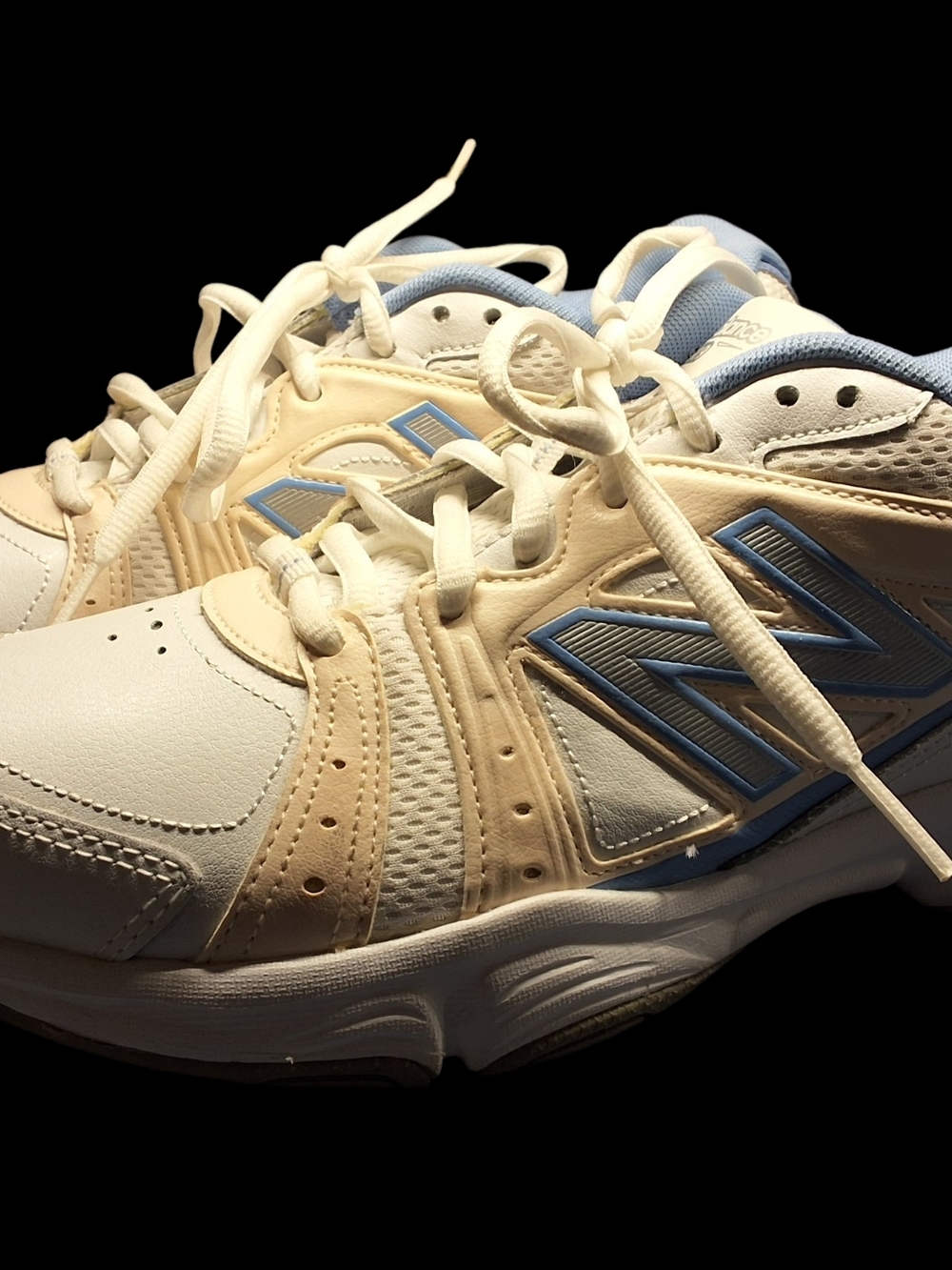 New Balance Light Blue and White Sneakers Sz 9.5